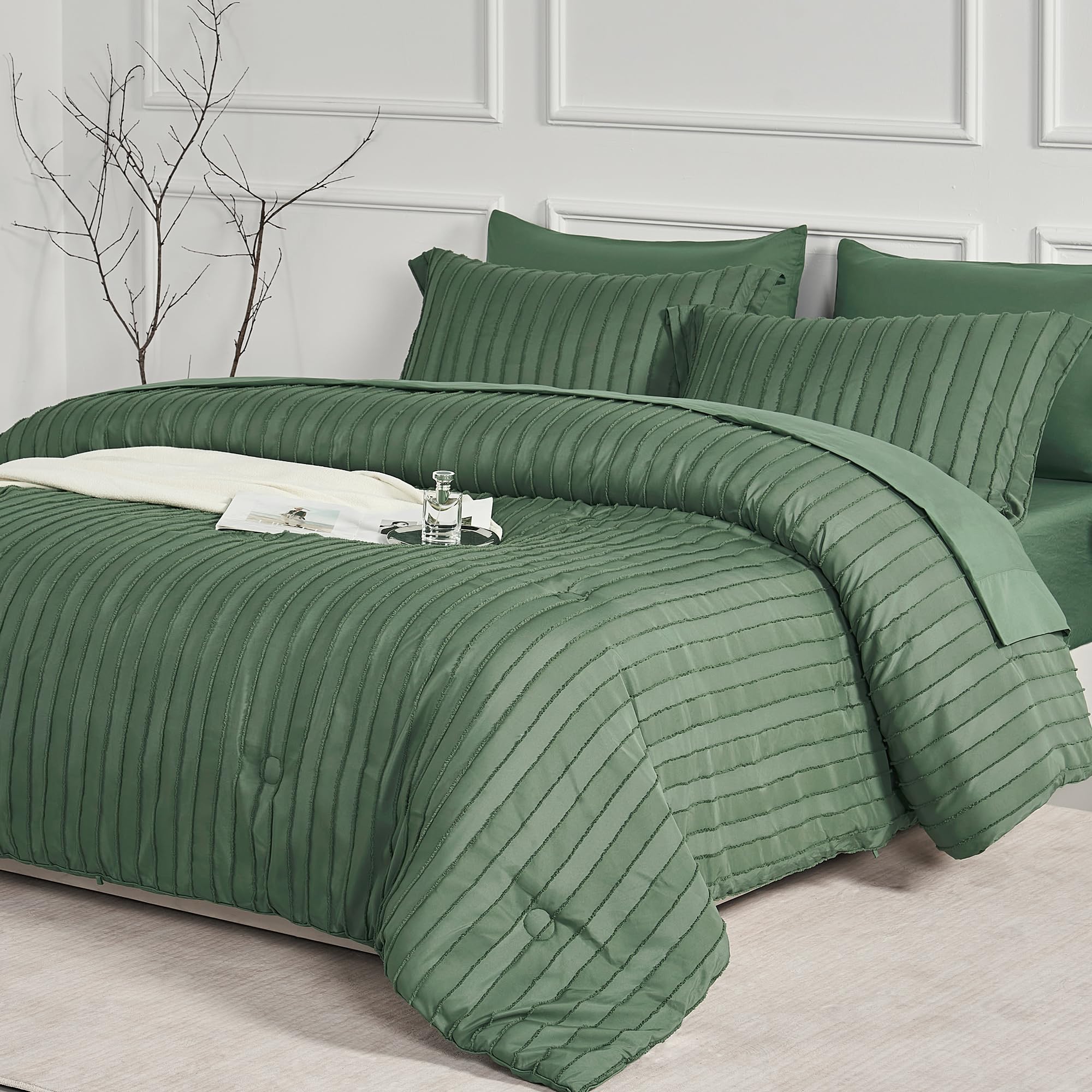 Set de Edredón Queen JELLYMONI - Juego de Ropa de Cama