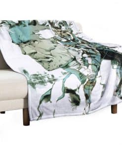 QUTIPODE Manta de Tiro Metal Gear Solid de Franela Fleece