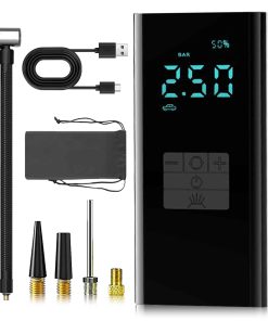 Inflador de neumáticos Compresor de aire portátil con luces