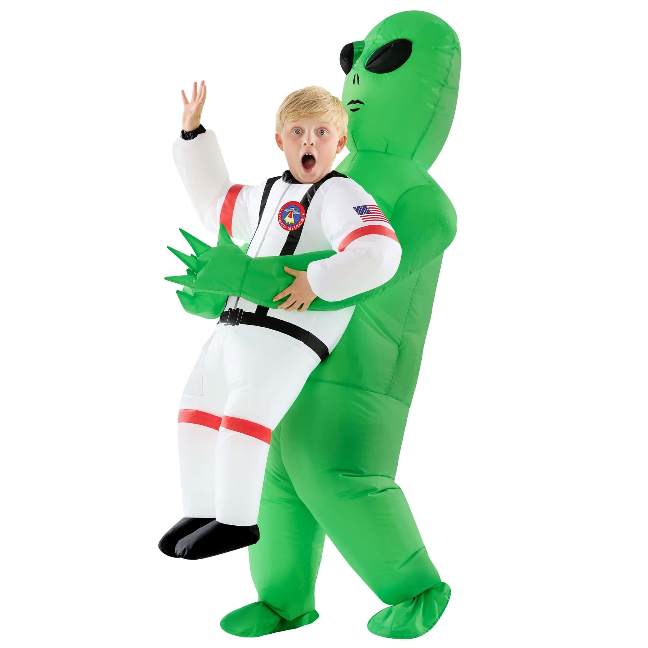 Disfraz de Alien Astronauta para Niños, Disfraz Inflable