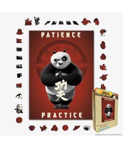 Puzzles de Madera Kung Fu Panda de CraftHub para Adultos -
