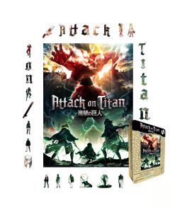 Rompecabezas de madera Crafthub Attack on Titan para