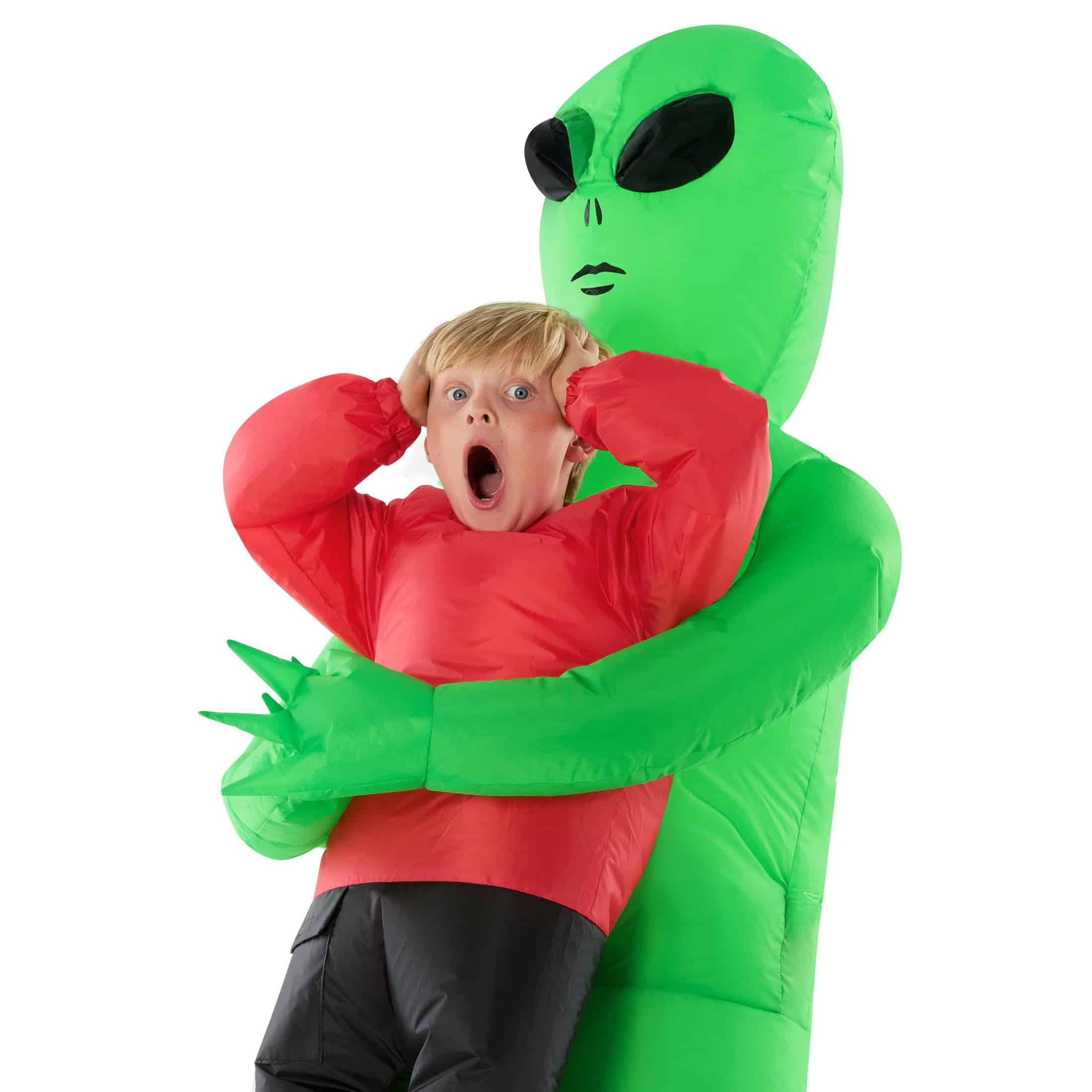 Disfraz de Alien Rojo para Niños, Disfraz Inflable de Alien - Imagen 5