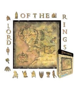 Rompecabezas de Madera Lord of The Rings de CraftHub para