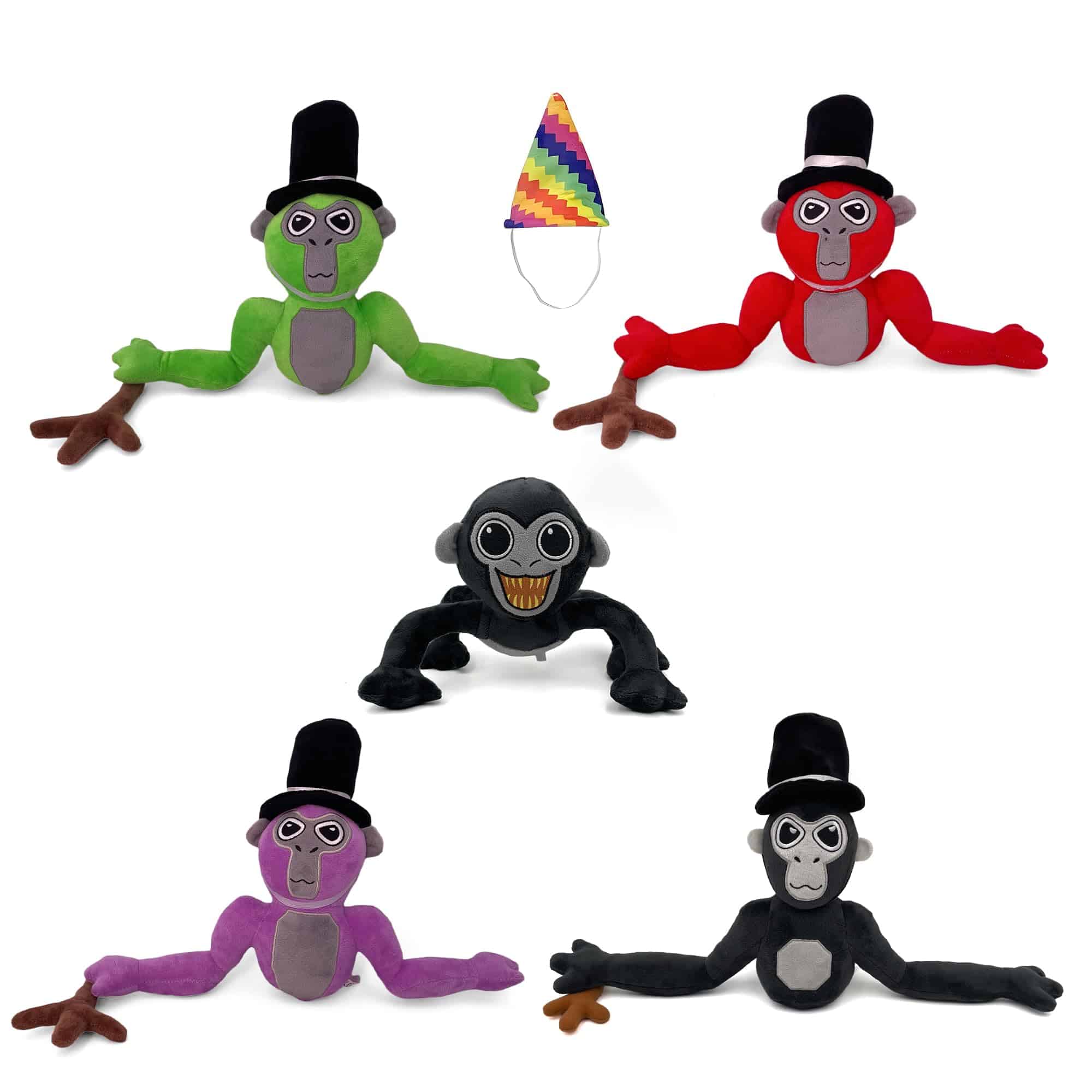 Peluche Adenzai Gorilla Tag Monkey - Animal de peluche para