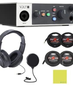 Universal Audio Volt 1 Interfaz de Audio USB-C Bundle con