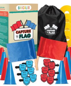Juego de Captura la Bandera Barcaloo, Set Tradicional de 12