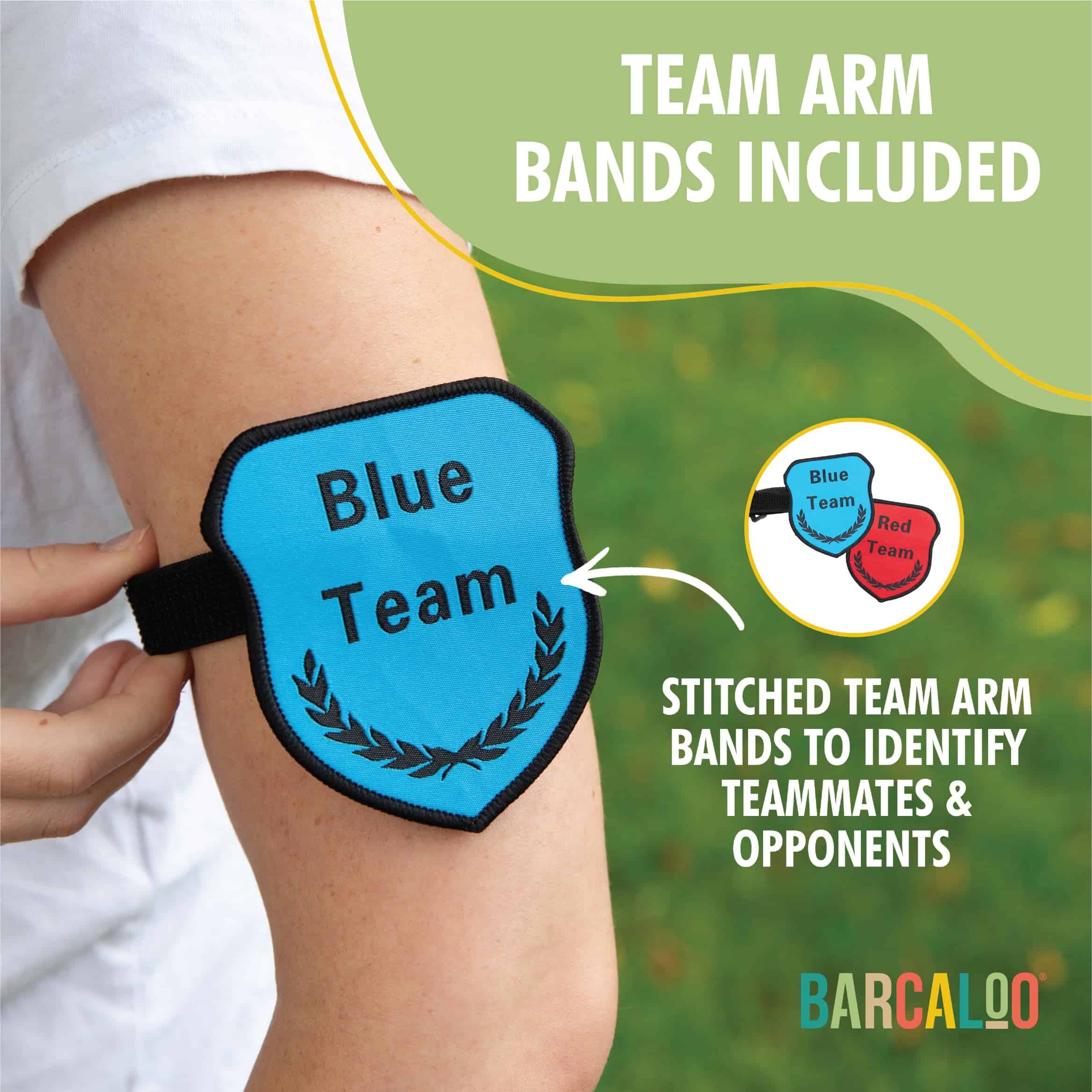 Juego de Captura la Bandera Barcaloo, Set Tradicional de 12 - Imagen 5