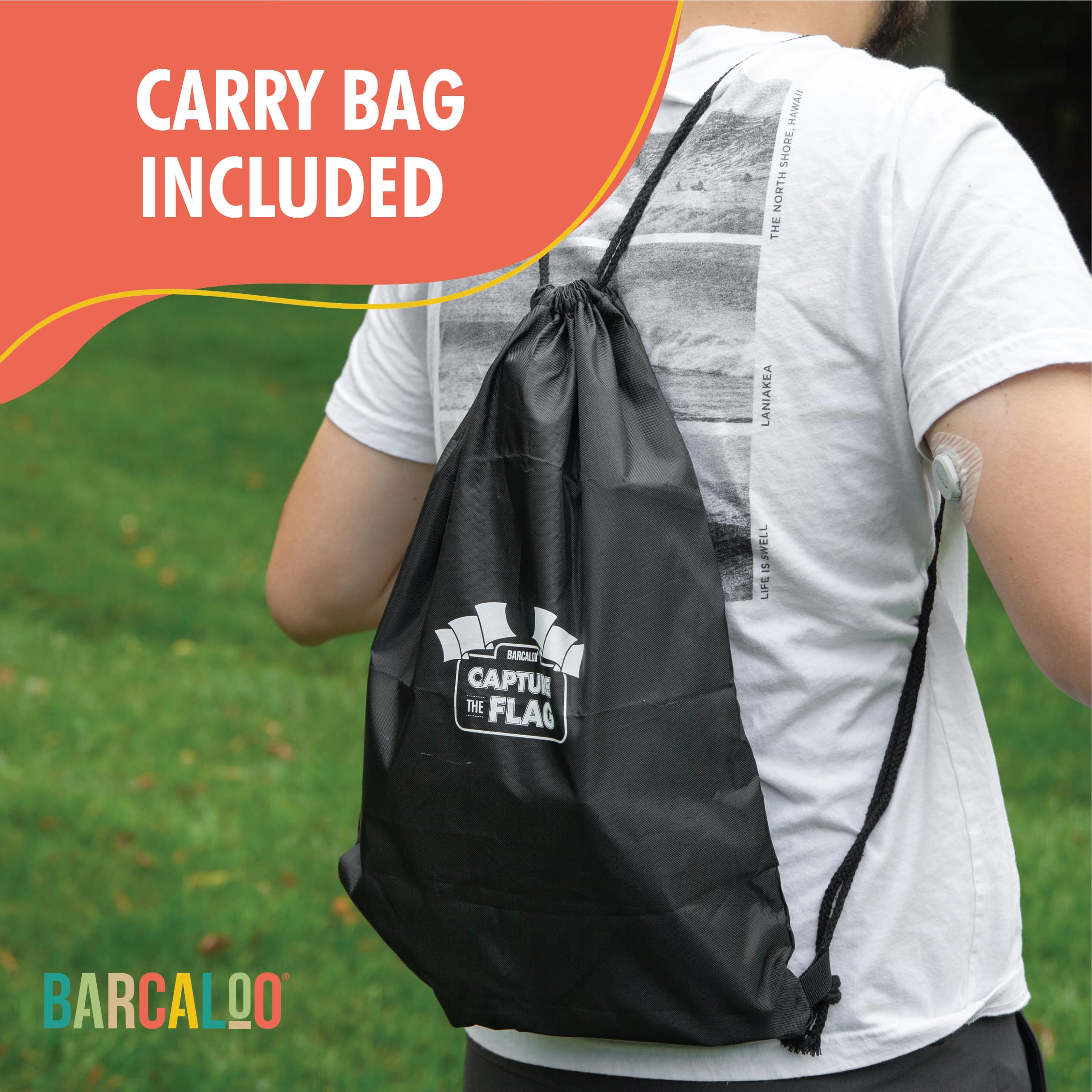 Juego de Captura la Bandera Barcaloo, Set Tradicional de 12 - Imagen 6