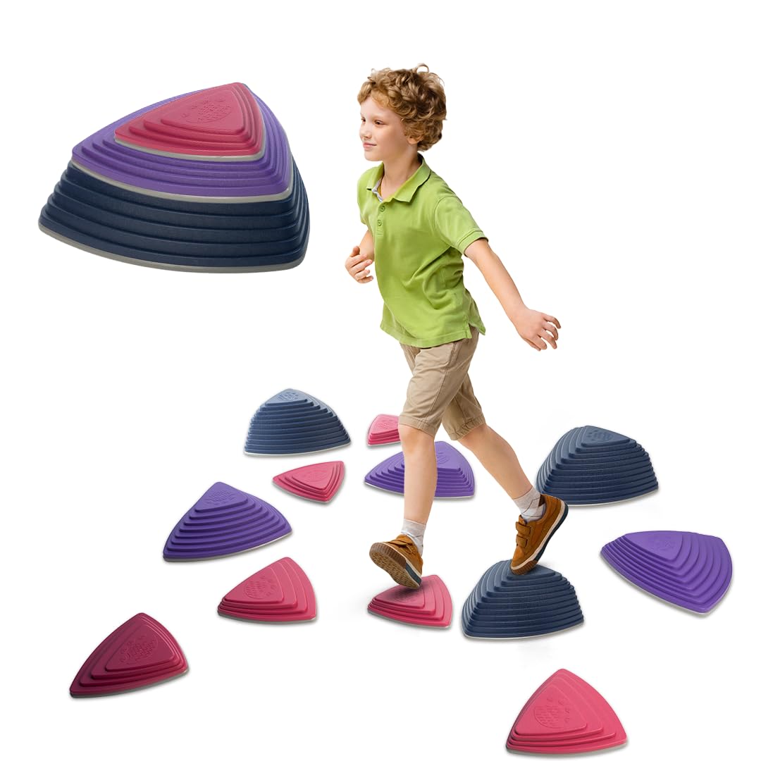 Set de 12 Piedras de Equilibrio para Niños Motherly Haven, - Imagen 9