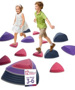 Set de 12 Piedras de Equilibrio para Niños Motherly Haven,