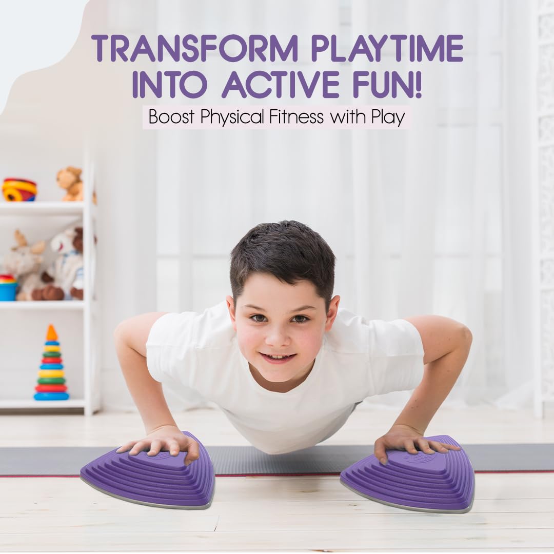 Set de 12 Piedras de Equilibrio para Niños Motherly Haven, - Imagen 5