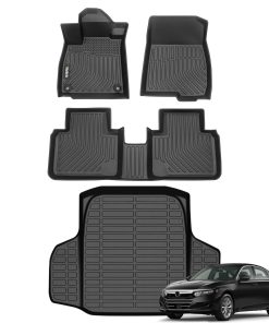 Juego de tapetes para piso y tapetes para maletero para