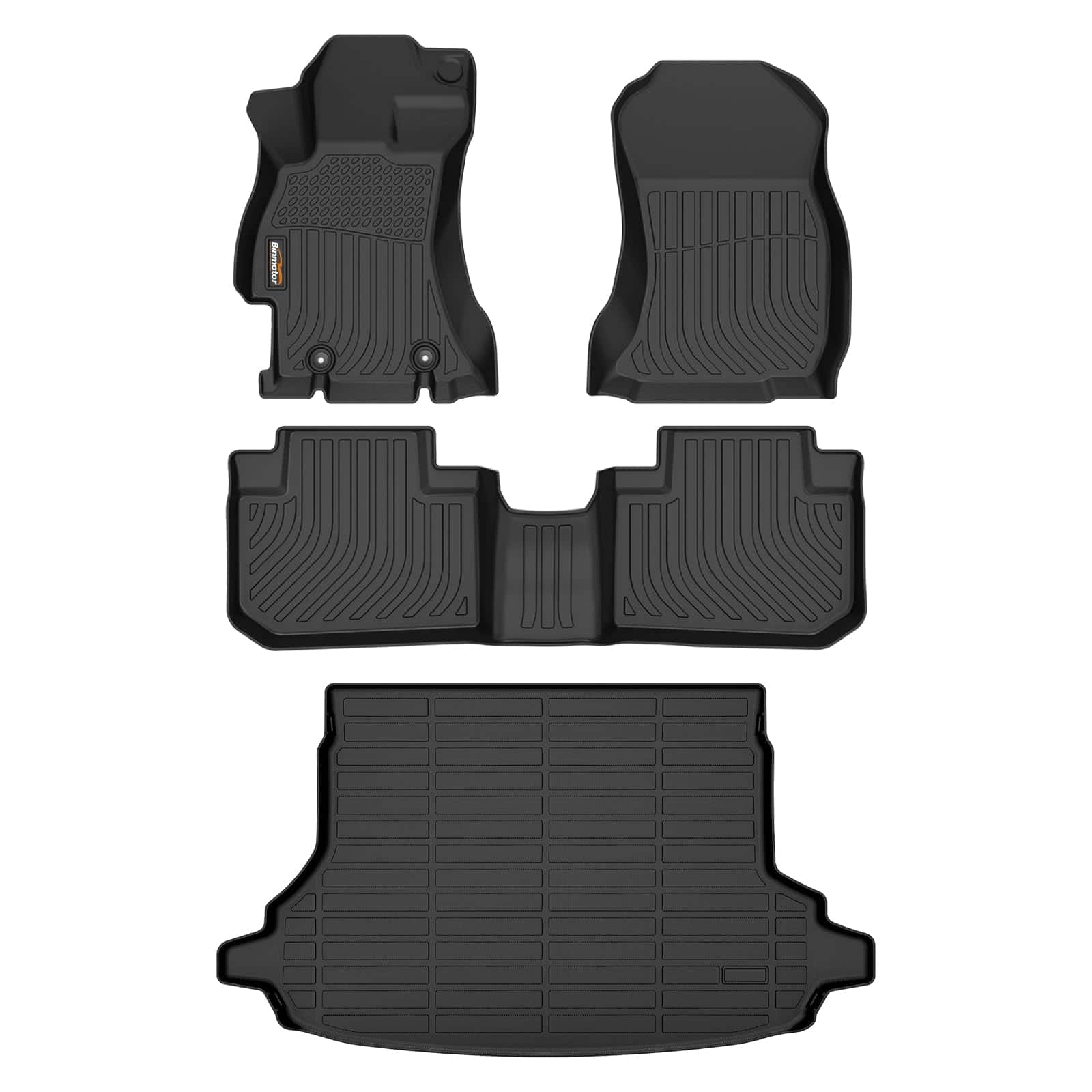 Juego de Tapetes para Piso y Protector de Maletero Binmotor