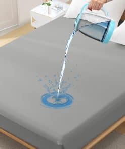 Protector de Colchón Impermeable Softhour -Gris Oscuro