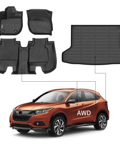 Juego de Tapetes y Tapetes de Carga Wailtnb para Honda HR-V