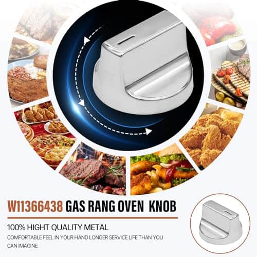 Perilla de Control de Estufa de Gas W11366438 W11084623 - Imagen 8
