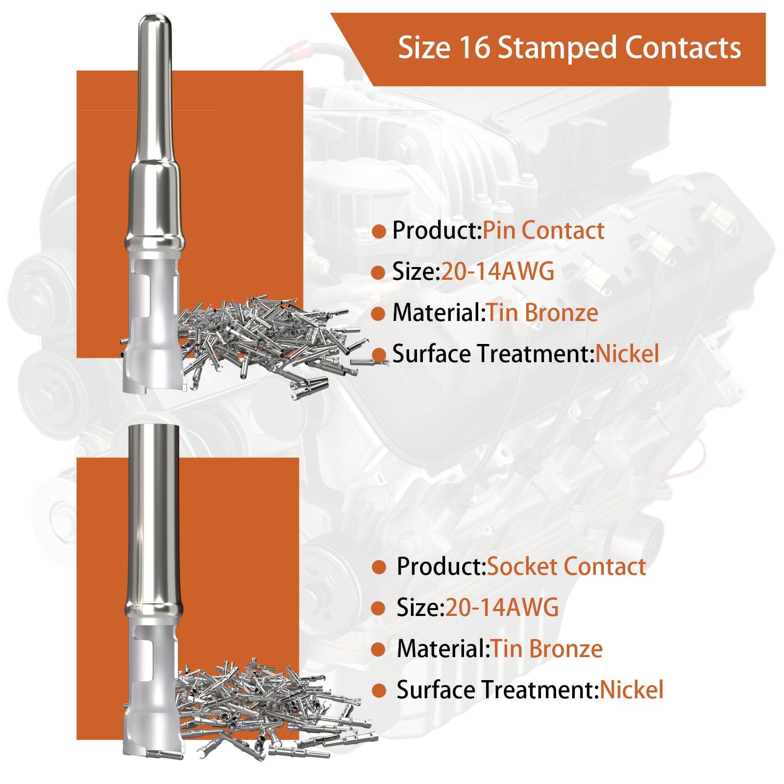 Kit de Conectores Deutsch de 685 PCS, 2 3 4 6 8 12 Pines - Imagen 6