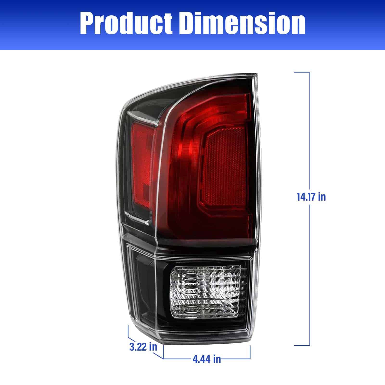 Ensamblaje de Luz Trasera Compatible para -Rojo - Imagen 3