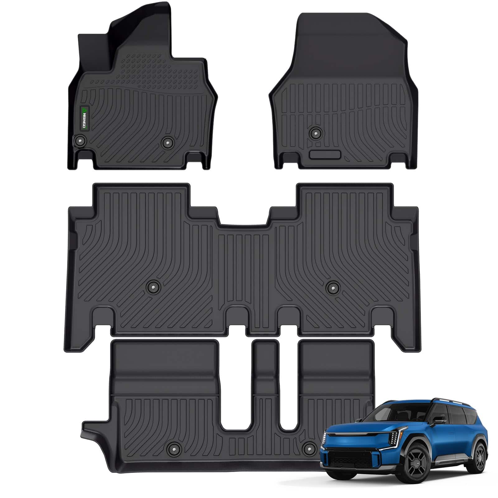 ANBINGO- Tapetes personalizados para Kia EV9 2024 (Solo