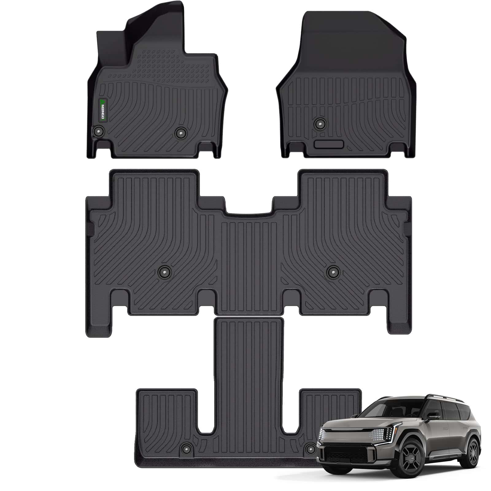 Tapetes a medida ANBINGO para Kia EV9 2024 (Solo para 6