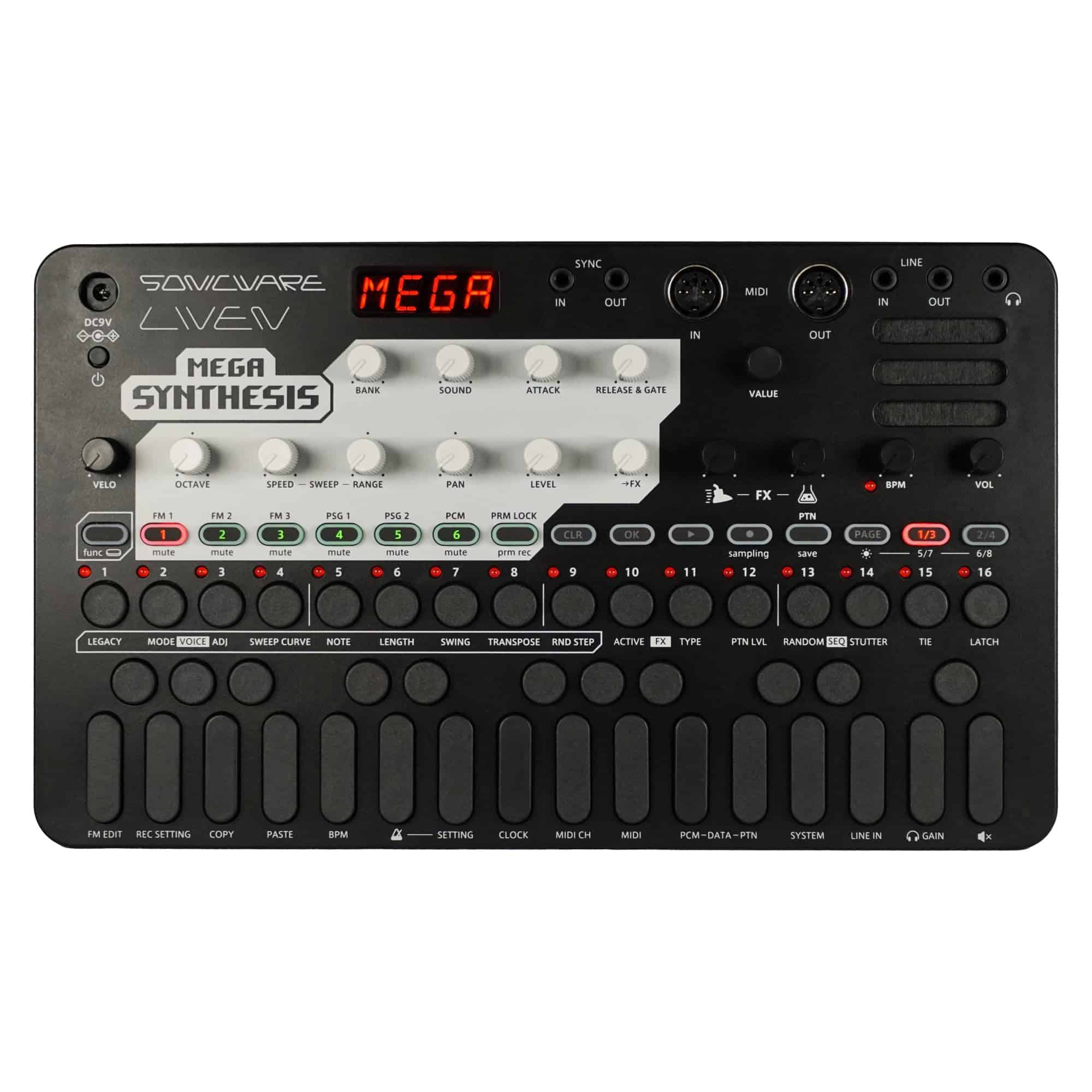 Sonicware Liven MEGA SYNTHESIS [Compositor de Música de