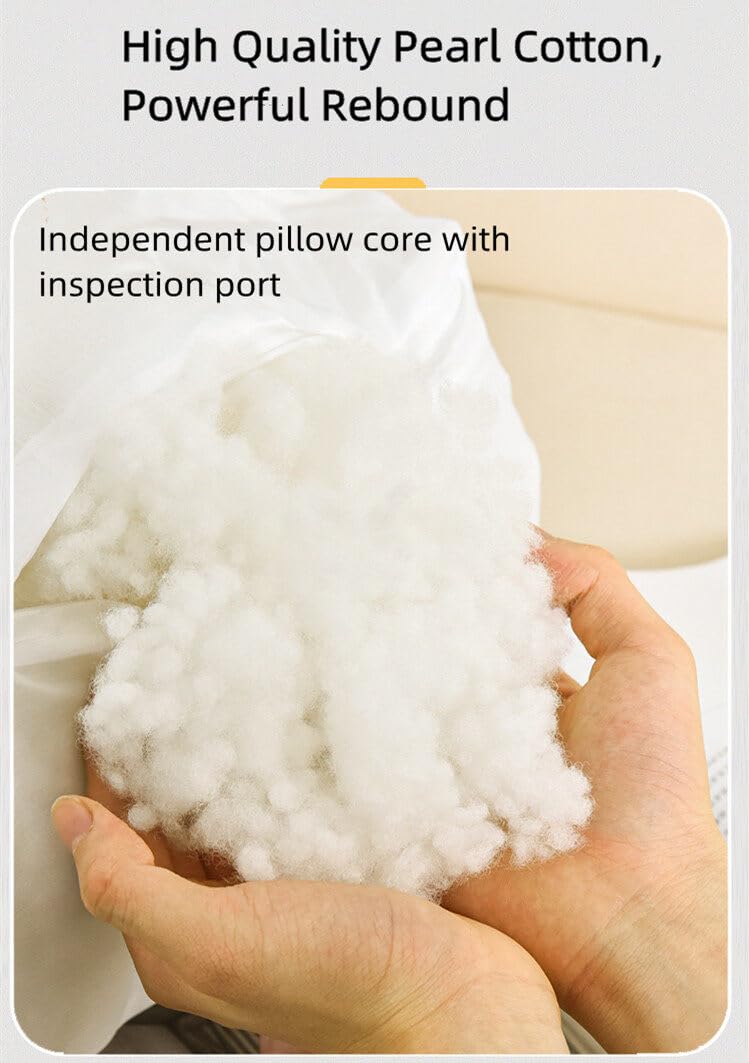 Almohada de cabecera Gujuja Soft Triangular Fill Long - Imagen 5