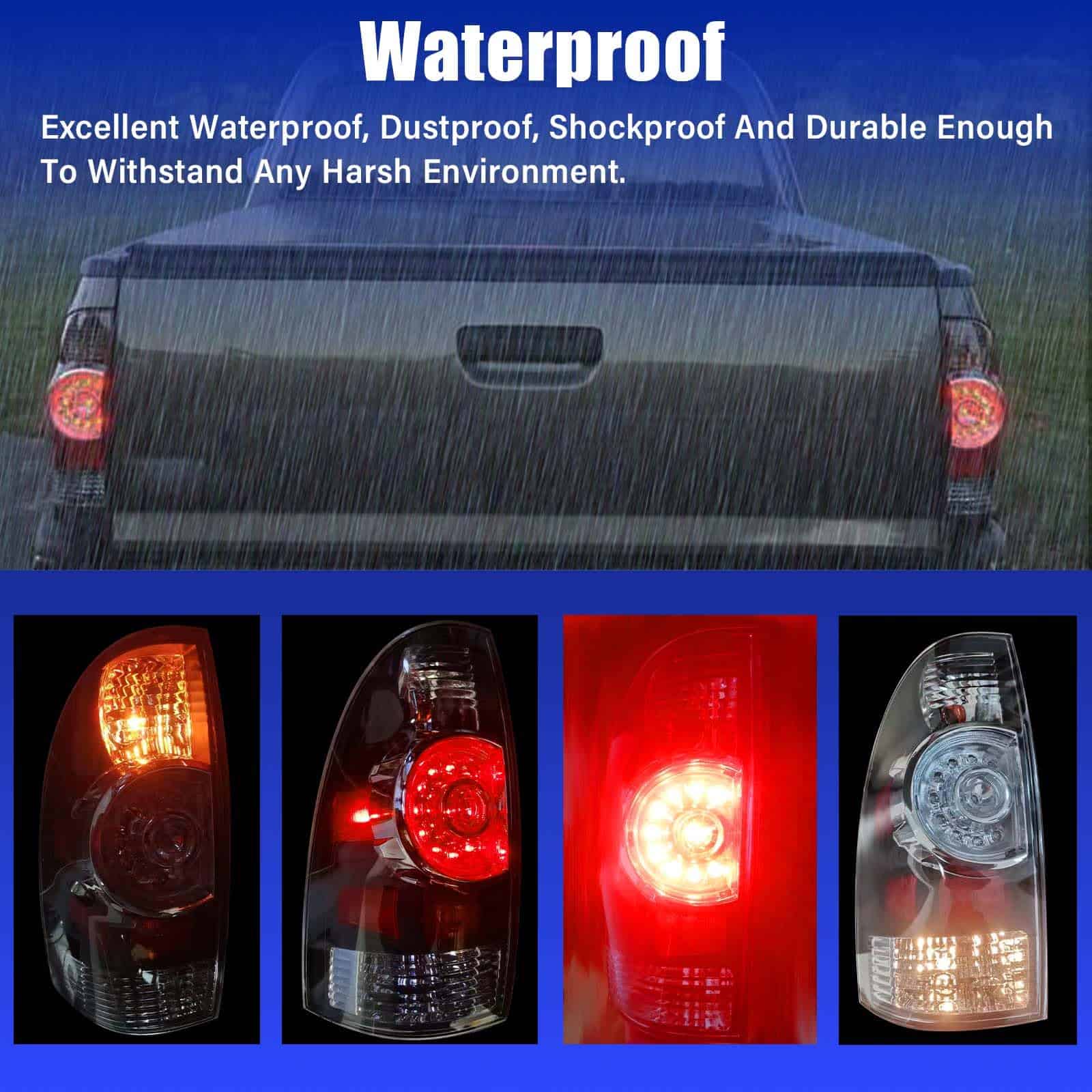 Ensamblaje de luz trasera GCGD compatible para Toyota - Imagen 7