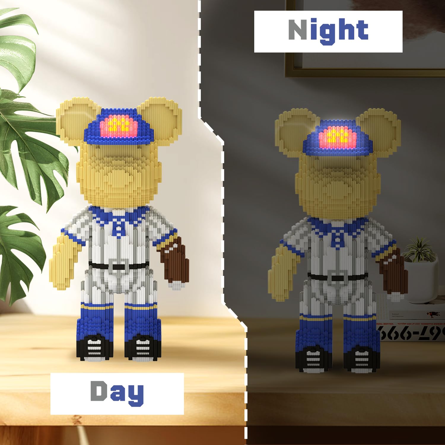 Bloques de Construcción MEIGESI Bear (4500PCS) | Modelo de - Imagen 5