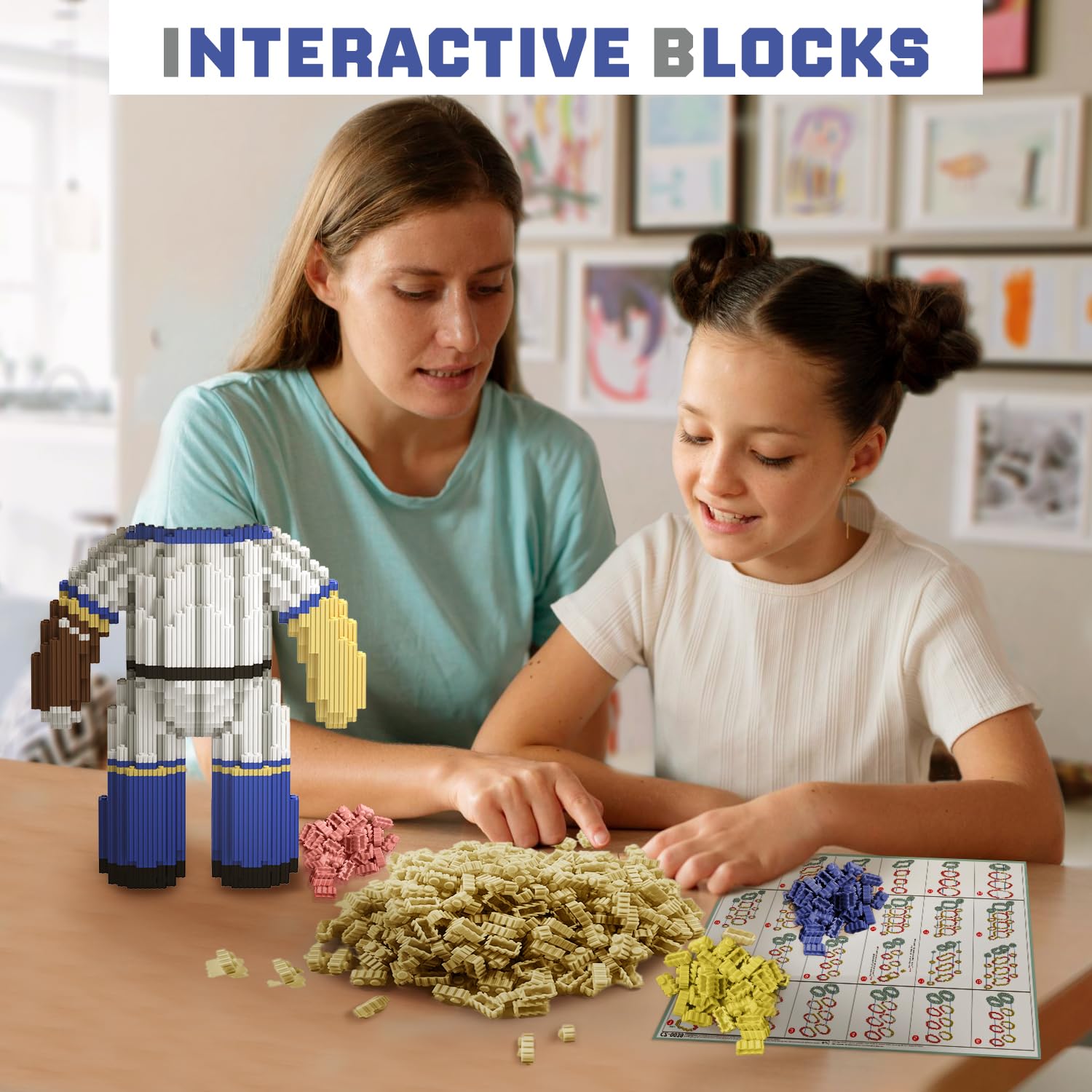 Bloques de Construcción MEIGESI Bear (4500PCS) | Modelo de - Imagen 7