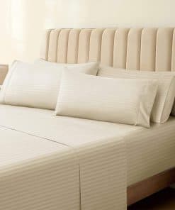 Juego de Sábanas LuxClub 7 Piezas Tamaño Split King,