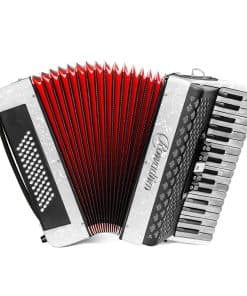 Acordeón - 34 teclas 60 bajo estilo -white