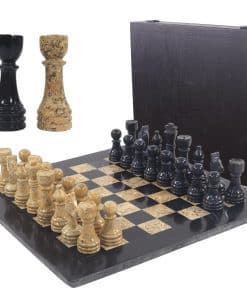 Juego de Ajedrez de Mármol Marble Range -del Hogar