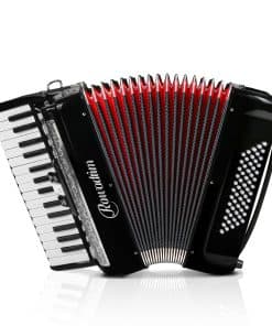 Acordeón - Teclado profesional de 30 teclas y -Negro