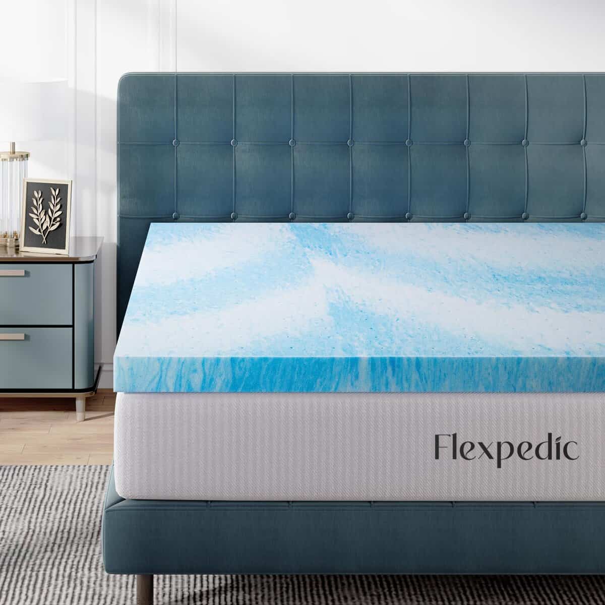 Topper de Colchón FP FLEXPEDIC para Cama Completa, de 3