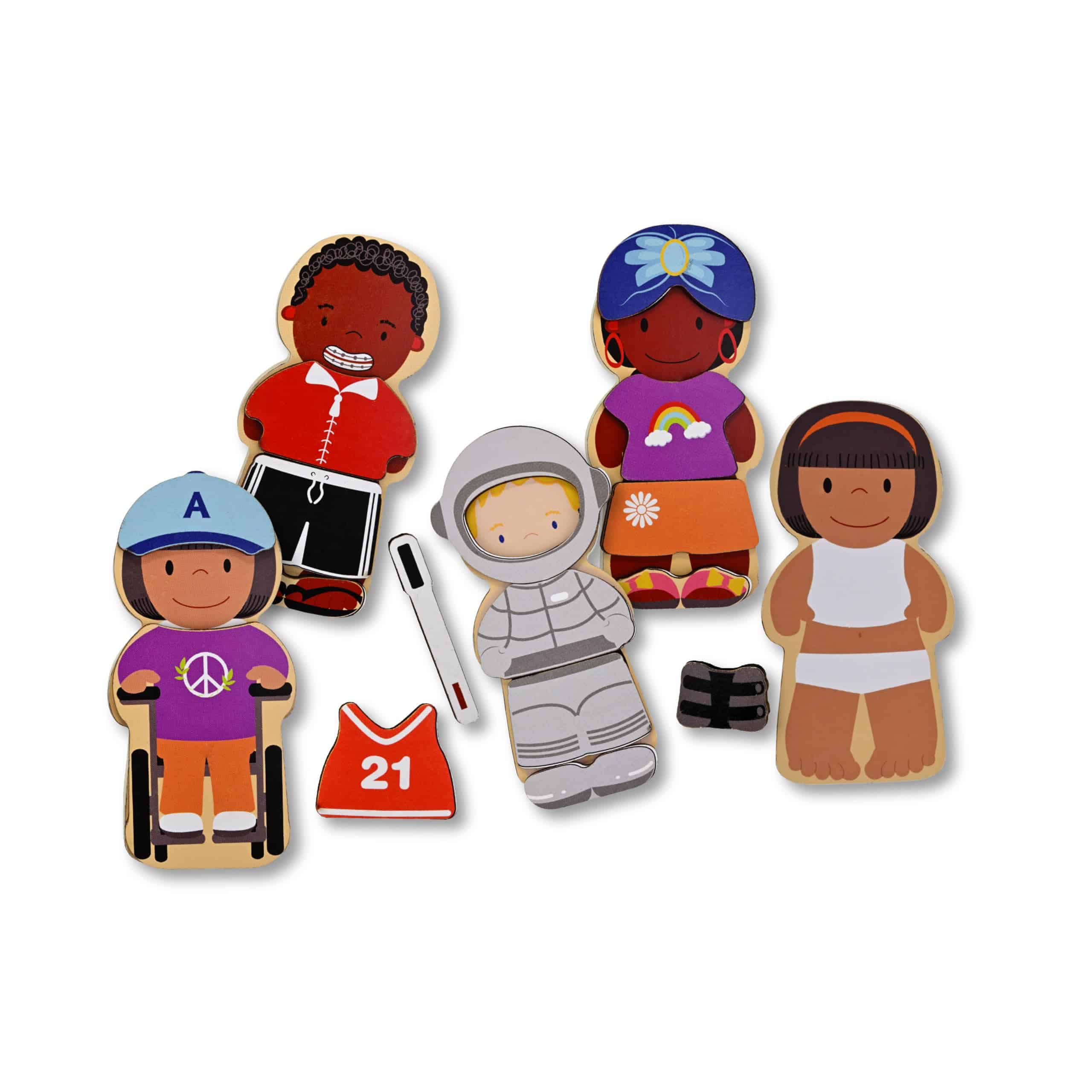 Set de Vestir Magnético We All Belong de Discovery Toys |