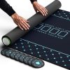 Tapete de mesa de póker Newverest 70" x 35", Tapete de
