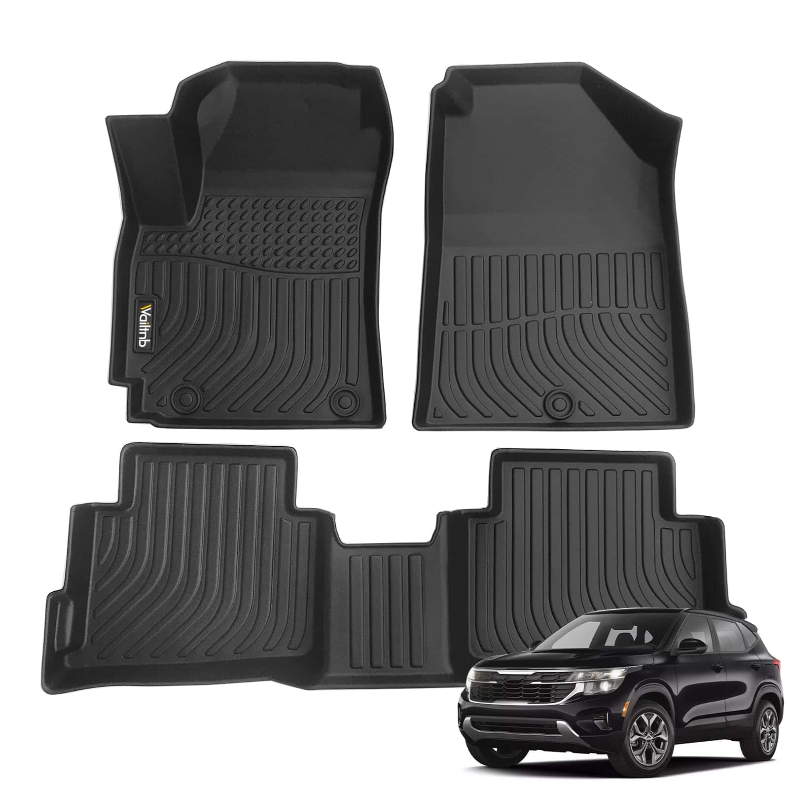 Tapetes para Piso para Kia Seltos 2020-2024 Todos los