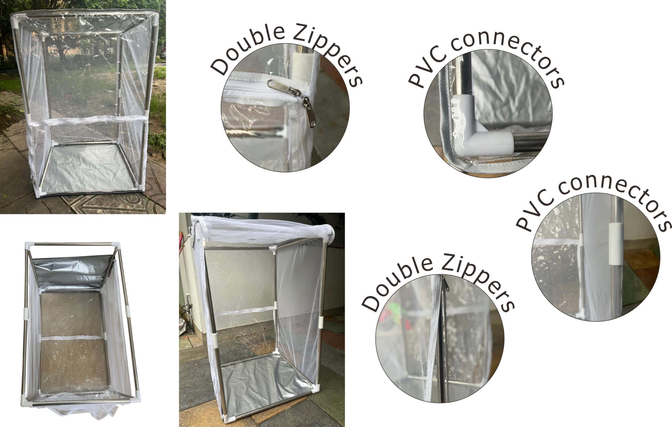 Jaula Grande para Mariposas Monarca al Aire Libre Red de - Imagen 4