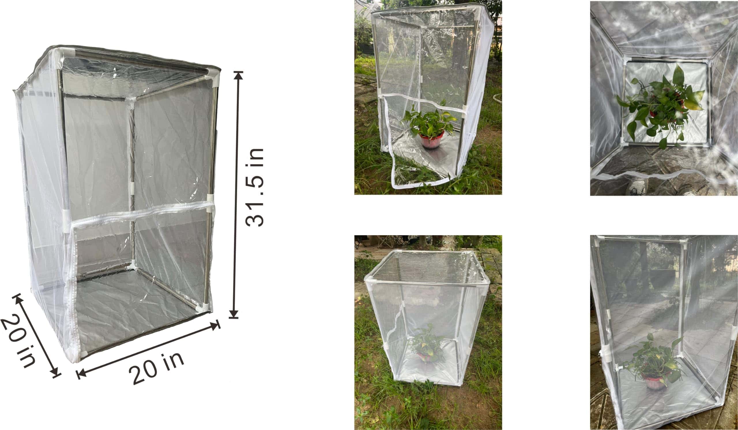 Jaula Grande para Mariposas Monarca al Aire Libre Red de - Imagen 3