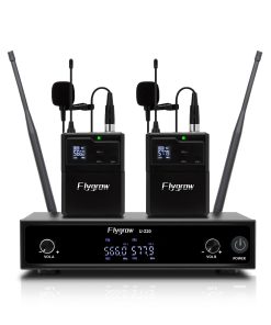 Micrófono Inalámbrico Lavalier Dual Flygrow, Sistema de