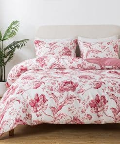 Juego de Funda nórdica Floral BedTreat Tamaño King, 3