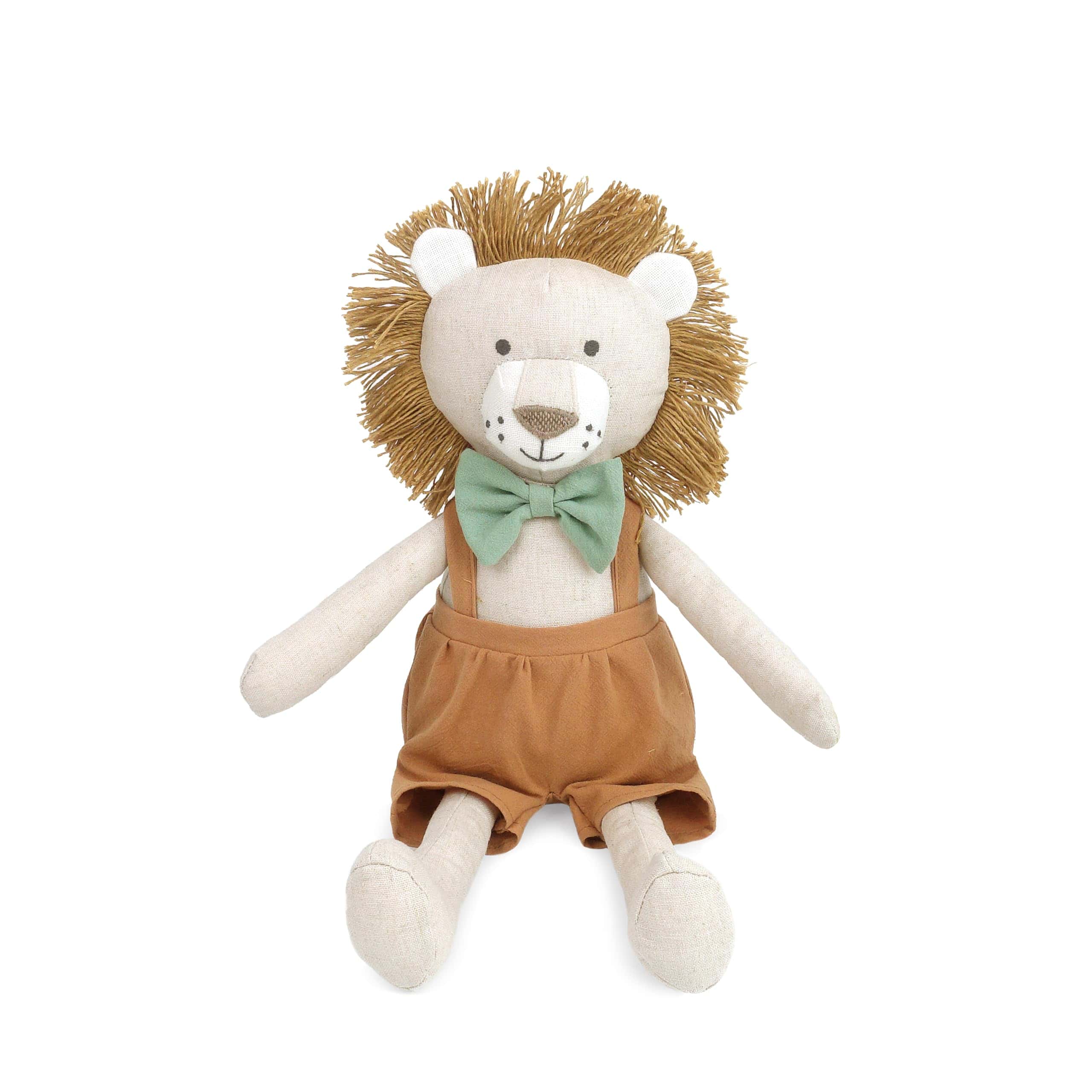Peluche Leopold El León MON AMI de 15", Suave y Tierno,