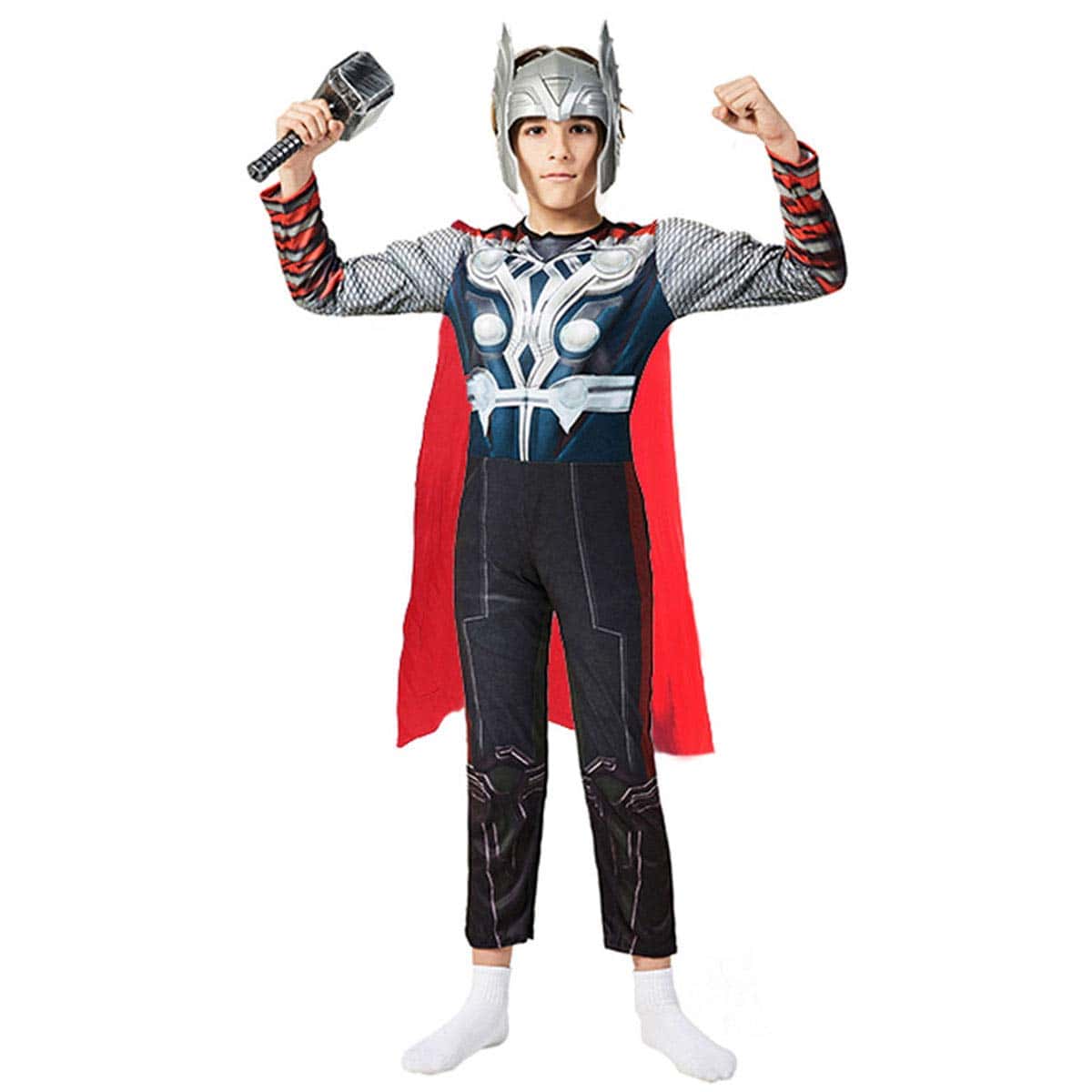 Disfraz clásico de superhéroe Thor para -Marrón