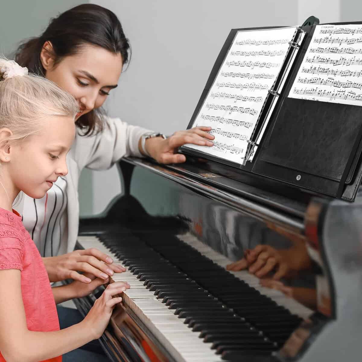 Porta partituras de música coral, Carpeta de partituras de - Imagen 8