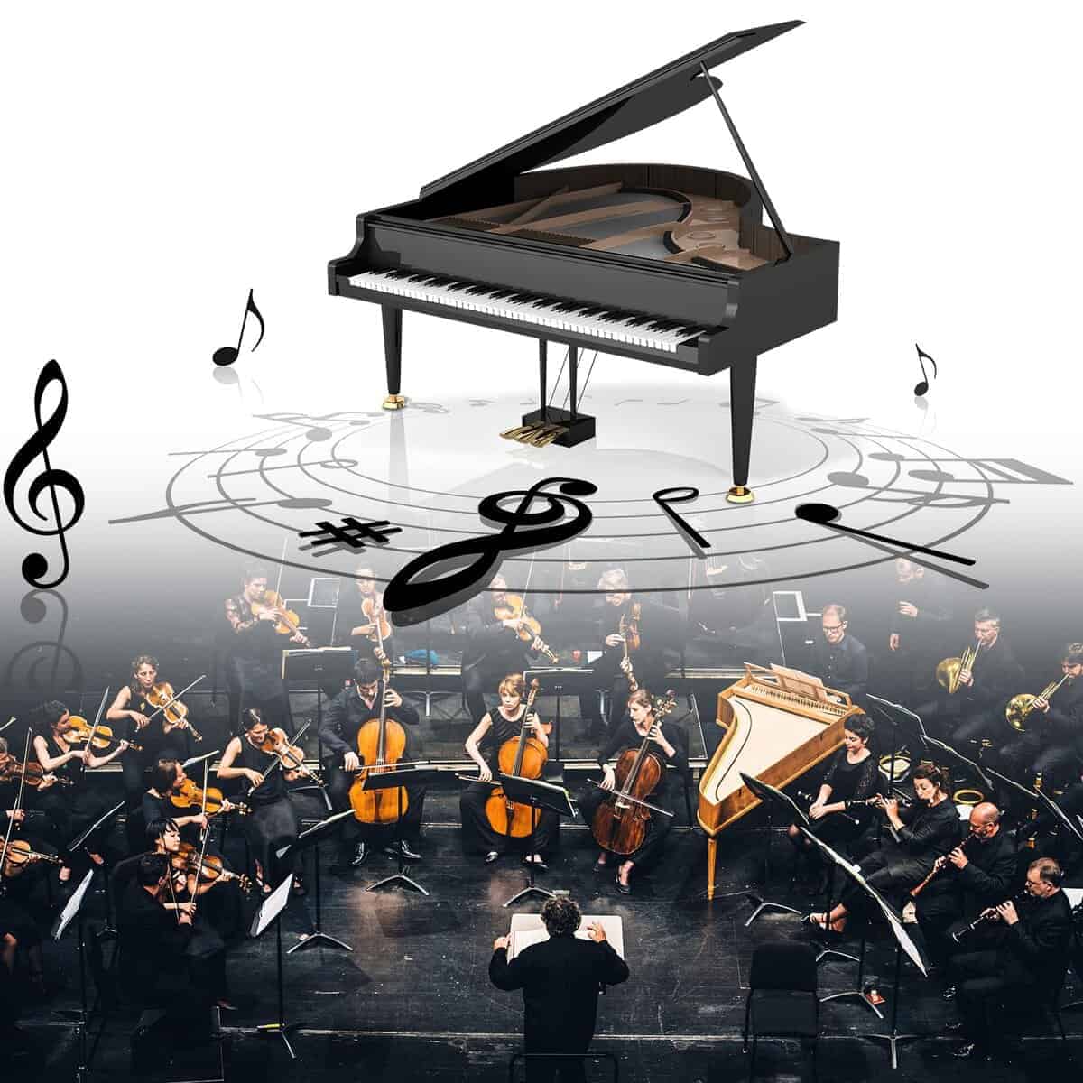 Porta partituras de música coral, Carpeta de partituras de - Imagen 9