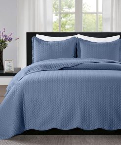 Juego de Cama Quilt King Size Imperial Rooms (106" x 96") +