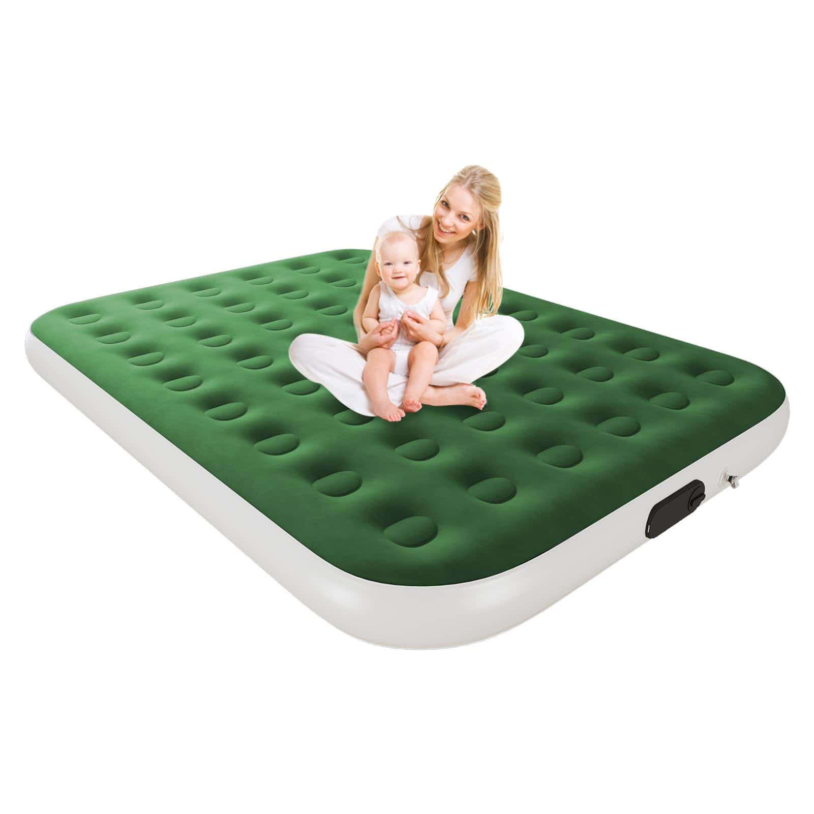 Colchón Inflable HikerSKY Queen con Bomba de Alta Capacidad