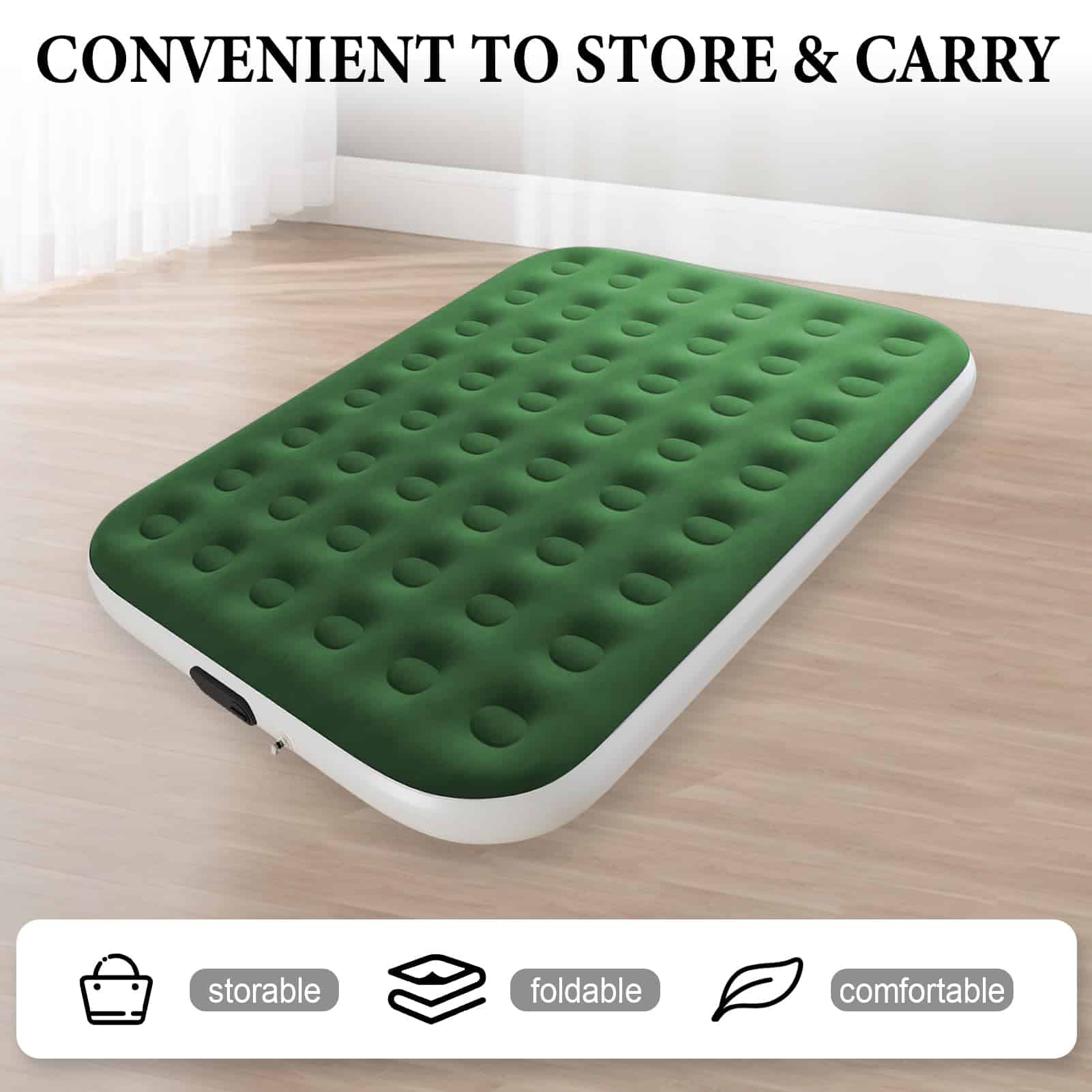 Colchón Inflable HikerSKY Queen con Bomba de Alta Capacidad - Imagen 6