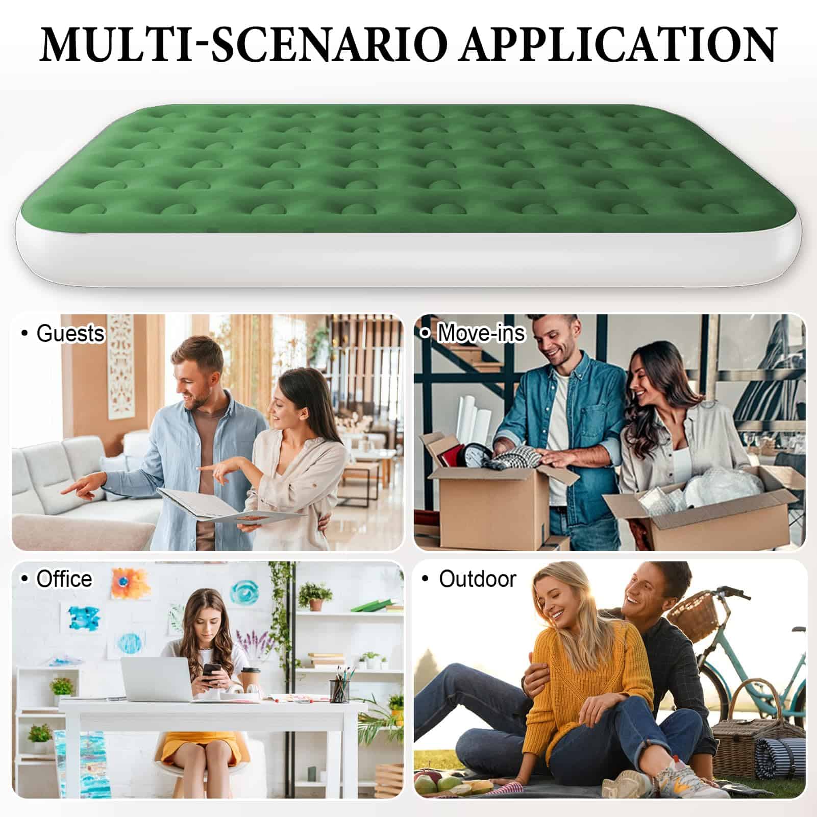 Colchón Inflable HikerSKY Queen con Bomba de Alta Capacidad - Imagen 8